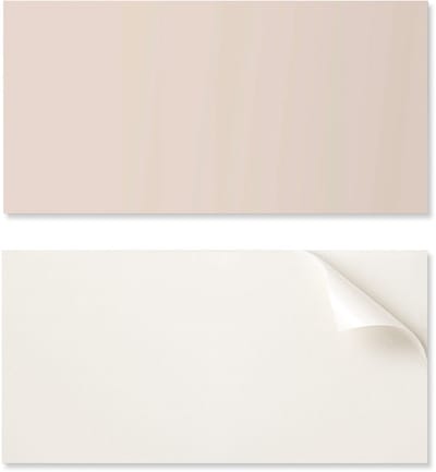 Decoratief zelfklevend vinylpaneel - voor hal 100x50 cm perzikkleur
