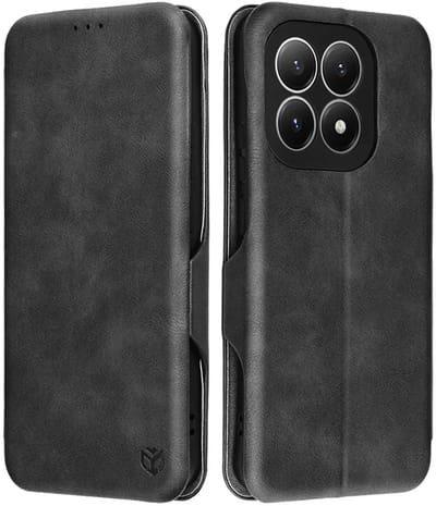 Hoesje geschikt voor Xiaomi 15T - Techsuit Safe+ Book Wallet Case - Zwart