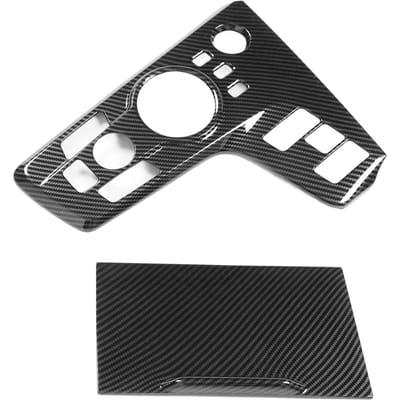Versnellingsbak Decoratiepaneel Middenconsole Cover Koolstofvezel Stijl Vervanging voor Kia Sportage NQ5 2022+ LHD gray