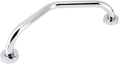 Badkamer Handgreep - Veiligheidshulpbeugel Steun - Veiligheid in Huis - Roestvrij Staal - 44.5 cm Lengte - Zilver