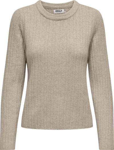 ONLY - ONLJEANETT LIFE L/S RIB O-NECK CC KNT - Meisjes - Gebreide truien