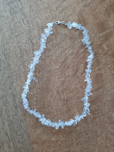 Bergkristal A splitketting