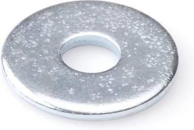 Sluitringen Verzinkt M 6 Rond 18mm Dik 1.6mm Din 9021