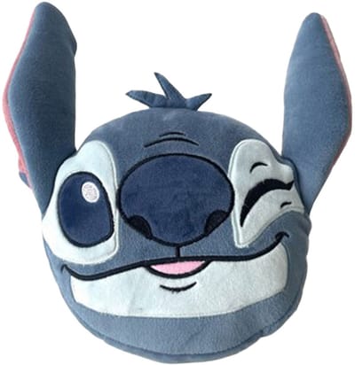 Lilo & Stitch Neck Cushion with Mask – Reiskussen + Slaapmasker Set