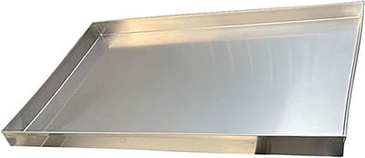 Roestvrijstalen bak - Lekbak wateropvang - Keuken organiseren - Stevig materiaal - 70x30 cm - Zilverkleurig