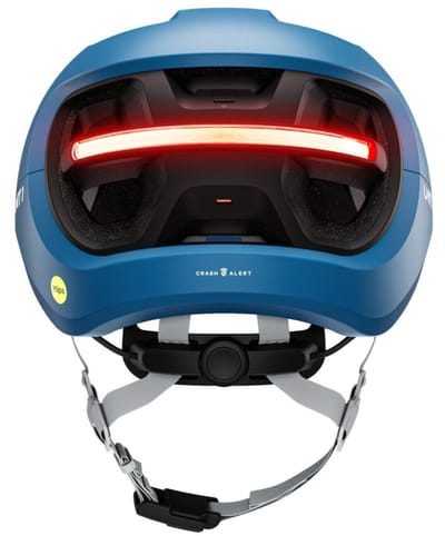 Unit 1 - AURAMIPSLMAVERICKV1 - MIPS Fietshelm met slimme functies - blauw - maat L incl. afstandsbediening voor knipperlichten