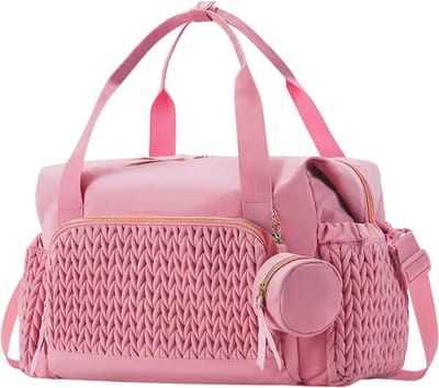 Luiertas Grote Capaciteit – Baby Verzorgingstas Organizer voor Kinderwagen, Baby Luiers en Moederschap Tas - Roze