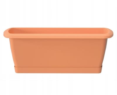 Prosperplast Espana - Balkonbak - 39,2x18,4 cm - Kunststof - Terracotta