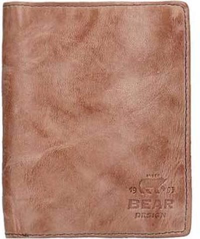 Bear Design Cow Lavato Portemonnee hazelnut