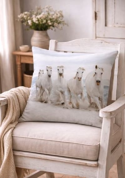 Equine Elegance Collection Kussenhoes - 45x45 cm