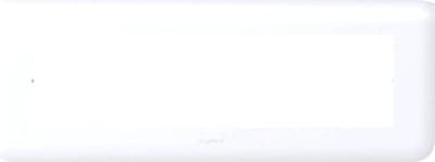 Legrand Mosaic afdekraam 1V horizontaal wit - 078818