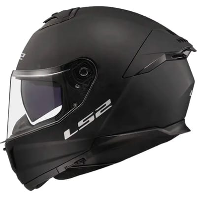 LS2 FF808 Stream II Mat Zwart Integraalhelm - Helm