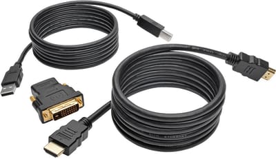 Tripp Lite P782-006-DH toetsenbord-video-muis (kvm) kabel 1,8 m Zwart