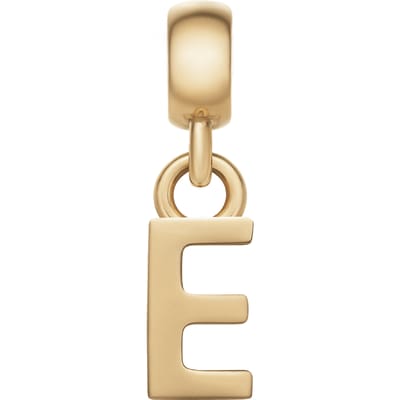 Daniel Wellington DW Charm Letter E Gold