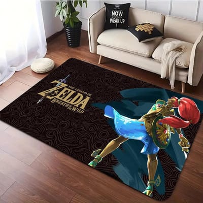 Speels Avonturenspel Tapijt Z-Zelda Kleed Woonkamer Bank Decor Kleden Mancave Slaapkamer Kleed Speelkamer Stoel Vloermat Hal 50X80CM