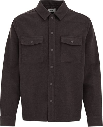 WE Fashion Overshirt Dark Brown Taglia: S | Camicie Casual Outlet | Uomo | Marrone