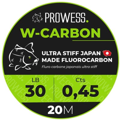 Prowess W-carbon Flurocarbon 20 M Transparant 0.300 mm