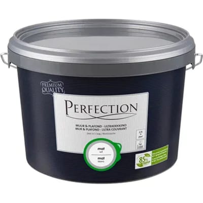 Perfection Muur & Plafond Muurverf - Mat - Wit - 2,5l