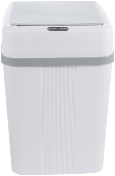 Automatische Prullenbak - Sensor Prullenbak - Hygiënisch Afval - Bewegingssensor - 12 Liter Capaciteit - Wit