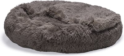 Beeztees Yala - Hondenmand - Pluche - Bruin - Dia. 80 cm