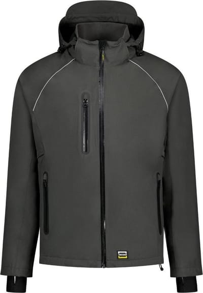 Tricorp Tech Shell 402018 - Mannen - Donker Grijs - 3XL