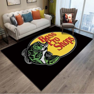 15 maten Vissen merk Bass-Pro-shops Vloerkleed Tapijt voor Woonkamer Slaapkamer Bedzijde Badkamer Vloermat Area Kleed Buitenkleed 40x60cm (16x24in)