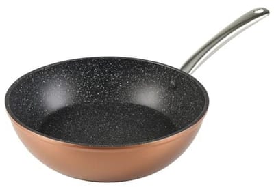 Professionele Honda-pan 24 cm - gesmeed aluminium - inductie en ecologische antiaanbaklaag