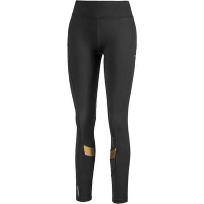 PUMA - Maat S Metal Splash Eclipse Tight Dames Sportlegging - Puma Black