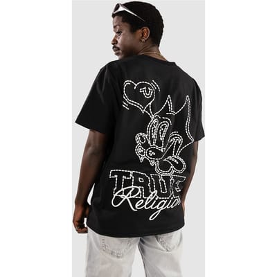 True Religion Puf Cat T-Shirt zwart