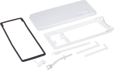 Bedieningsplaat Wit 35x19x5 cm voor Sanitaire Techniek