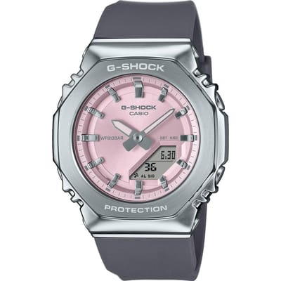 Casio G-Shock GM-S2110-4AER Horloge - Kunststof - Grijs - Ø 40 mm