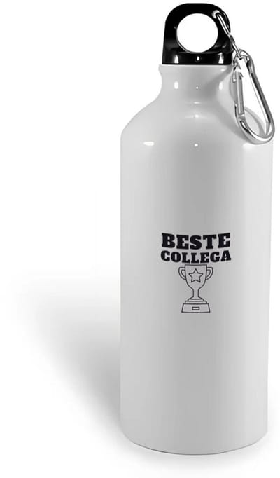 Hacebo® - Beste collega waterfles - Beste collega - teamgenoot - cadeau - water fles - 400ML