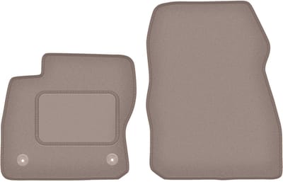Beige voormatten voor: Ford Focus MK3 USA sedan, stationwagen (2010-2019)