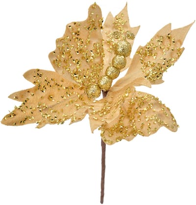 Clayre & Eef Decoratie Tak 20x4x25 cm Beige Synthetisch