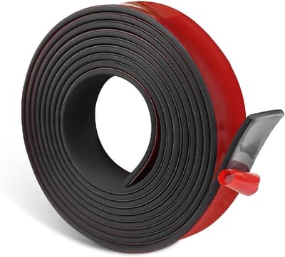 Zelfklevende rubberen strips voor afdichtingen - Neopreen profiel, vloerbedekking, anti-vibratie en slipbestendig