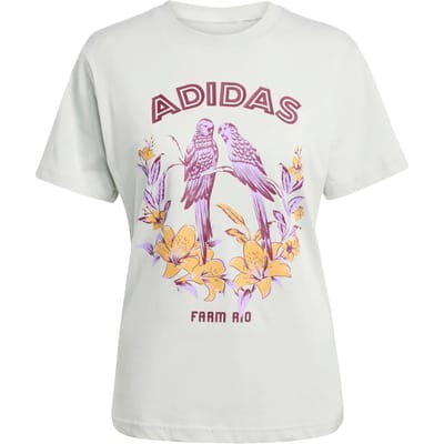 adidas Sportswear adidas X FARM Graphic T-shirt 2 - Dames - Grijs