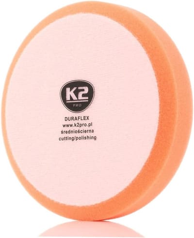 Polijstpad Spons 150 mm K2 DURAFLEX Oranje Voor Mechanisch Polijsten
