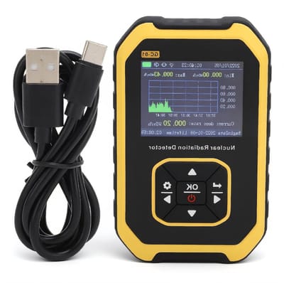 Multifunctionele Geiger Teller voor Realtime Monitoring van Straling en Radioactiviteit in Voedsel, Metaal en Bouwmaterialen