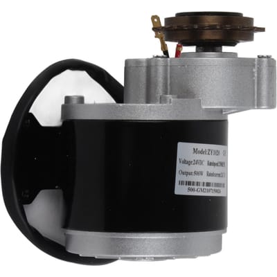 24v 500w Elektrische Motor met Tandwielkast Tweefasige Vertraging Motor met Groot Koppel 16-Tands Tandwiel