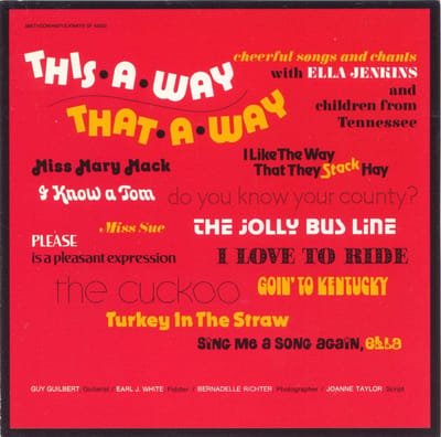 Ella Jenkins - This-A-Way, That-A-Way (CD) (Remastered)