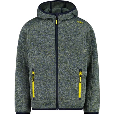 Kinder fleece met capuchon CMP