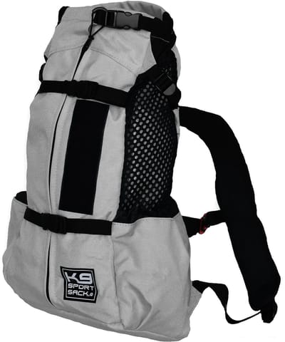 K9 Sport Sack Air 2 - Extra Small - Light Grey - hondendraagtas - hondenrugzak