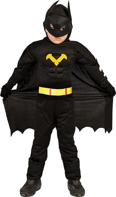 Fiestas Guirca - Black Hero (5-6 jaar)