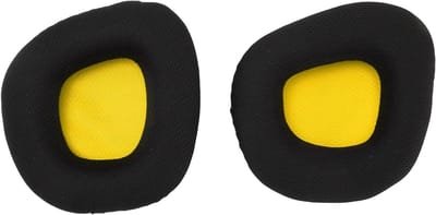 2 Stuks Vervangende Oorkussens voor Draadloze Hoofdtelefoons, Geluiddempende Kussens, Ademend Mesh en Zacht Leer voor Comfortabele Luisterervaring