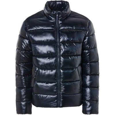 LIVERGY Heren winterjas (Donkerblauw, XL)