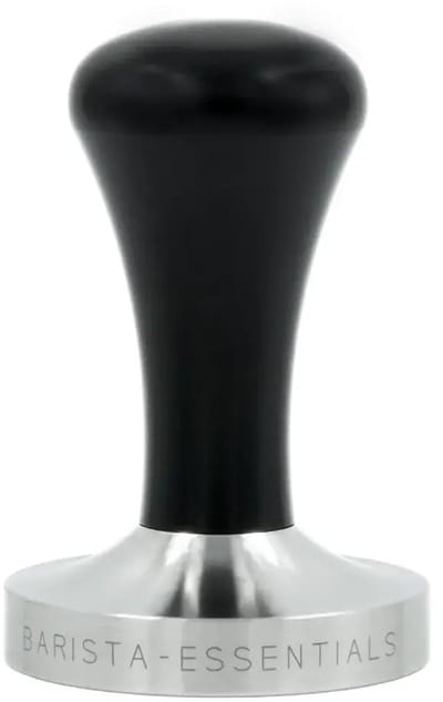 Tamper – 58.5mm - E61 – RVS - Zwart – Koffie Tamper – Espresso Tamper - Koffie Stamper - ECM - Gaggia - Vibiemme – Espressomachine - Barista Essentials