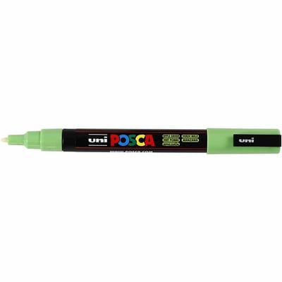Posca Marker, afm PC-3M, lijndikte 0,9-1,3 mm, fijn, apple Green, 1 stuk