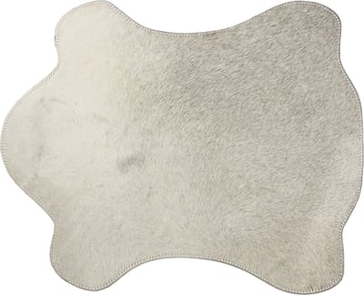placemat koevorm grijs 30x48cm