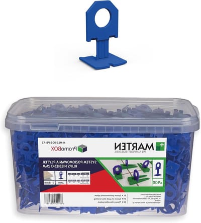 Tegel Levelling Systeem - Tegelclips Distantiehouders - Vlakke Tegels Leggen - Verstelbare Voegbreedte - 900 Stuks - Wit