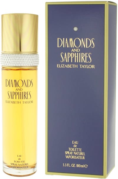 Elizabeth Taylor Eau De Toilette Diamonds & Sapphires 100 ml - Voor Vrouwen